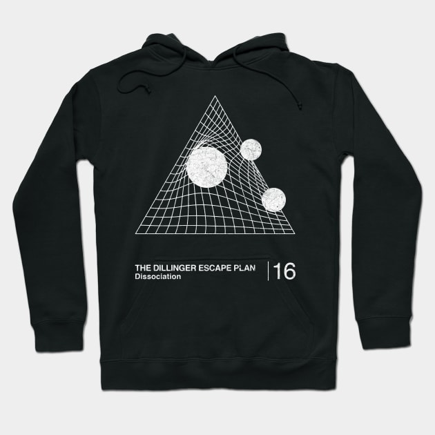 The Dillinger Escape Plan / Minimalist Graphic Design Tribute Hoodie by saudade